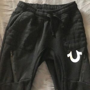 True Religion Sweatpants Black Size Large